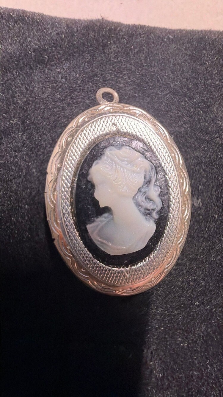 Cameo Locket Pendant